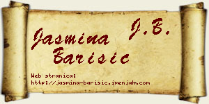 Jasmina Barišić vizit kartica